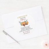 Homemade Christmas Stovetop Potpourri Sticker Labe (Umschlag)