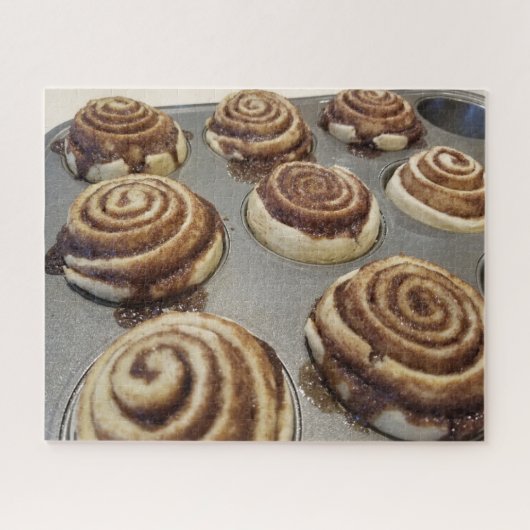 Homemade Cinnamon Rolls Puzzle (Horizontal)