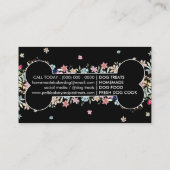 Homemade Dog Leckereien Visitenkarte (Rückseite)