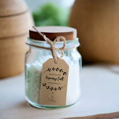 Homemade Food DIY Holiday Modern Chic Hostess Geschenkanhänger