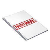 Homemade geschrieben notizblock (Rechte Seite)