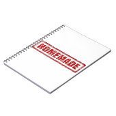 Homemade geschrieben notizblock (Linke Seite)