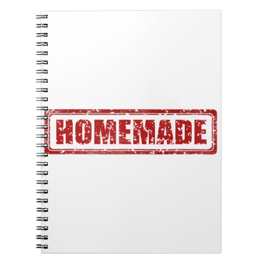 Homemade geschrieben notizblock (Vorderseite)