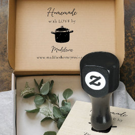 Homemade Jam Preserve Baker Artisan Crafter Maker Gummistempel