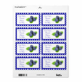 Homemade Jelly/Jam Label (Vorne)