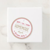 Homemade Jelly Whimsical Weihnachtsgeschenk Geschenkanhänger (Beispiel)