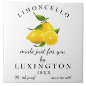 Homemade Limoncello Fliese (Vorderseite)