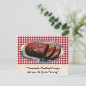 Homemade Meatloaf Postkarte (Stehend Vorderseite)