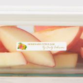 Homemade Mixed Citrus Jam Thin Siegel Label Etiketten (Befestigt)