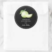 Homemade nur für Sie Guava-Label Runder Aufkleber (Tasche)