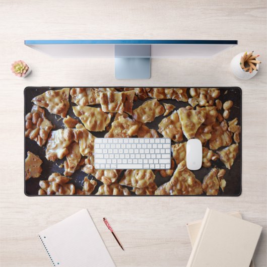 Homemade Peanut Brittle Candy Art Desk Mat Pad Schreibtischunterlage (Büro 1)