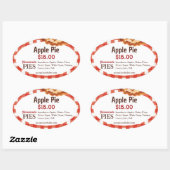 Homemade Pies Bakery | Apple Pie Aufkleber (Blatt)