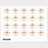 Homemade Pumpkin Bread Labels Fall Stickers (Blatt)