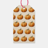 Homemade Pumpkin Pieptlabel Geschenkanhänger (Rückseite)