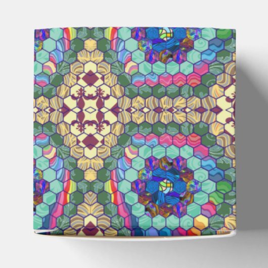 Homemade Quilt Fevor Box Geschenkschachtel (Oben)