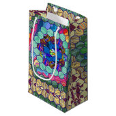 Homemade Quilt Kleine Geschenktüte (Vorderseite Schrägansicht)