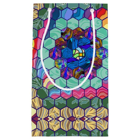 Homemade Quilt Kleine Geschenktüte (Vorderseite)