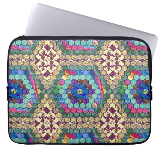 Homemade Quilt Laptopschutzhülle (Vorderseite)