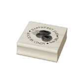 Homemade Raspberry Jam Jelly behält sich vor von Gummistempel (Stempel)