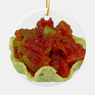 Homemade Salsa Keramikornament