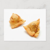 Homemade Samosas Postkarte (Vorderseite)