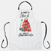 Homemade Sass Schürze (Vorderseite)