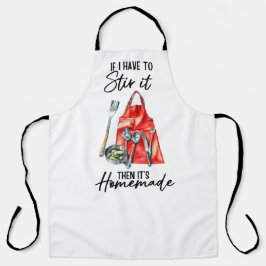 Homemade Sass Schürze