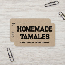 Homemade Tamales Kraft