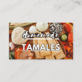 HomeMade Tamales Visitenkarten Visitenkarte (Vorderseite)