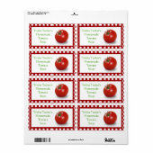 Homemade Tomato Soup Label (Vorne)