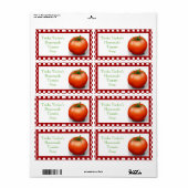Homemade Tomato Soup Label (Vorne)