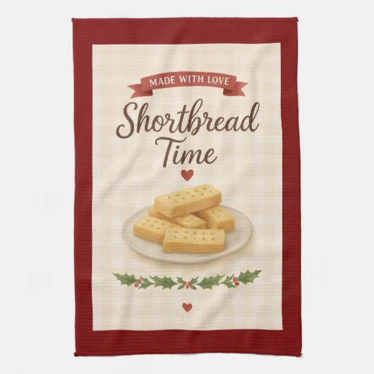 Homemade With Love — "Bakers” Tea Towel Geschirrtuch (Vertikal)