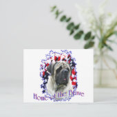 HomeoftheBrave Postkarte (Stehend Vorderseite)