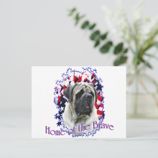 HomeoftheBrave Postkarte (Stehend Vorderseite)
