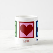 Homeopath Peace Liebe Homöopathie Kaffeetasse (Mittel)