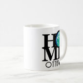 HOMEOttawa 11oz (Stadtflagge) Kaffeetasse (VorderseiteRechts)
