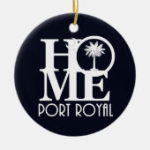 HOMEPort Royal South Carolina Keramik Ornament (Vorne)