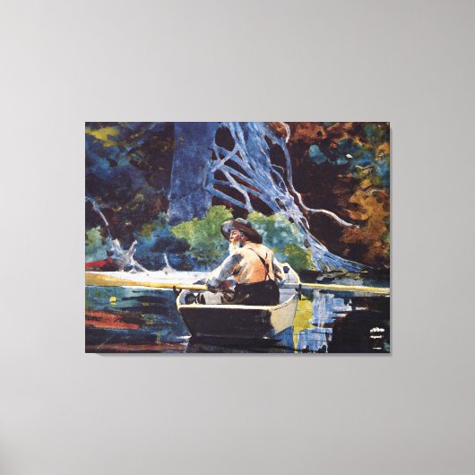 Homer - Adirondack Guide Leinwanddruck (Vorderseite)