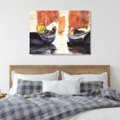Homer - Afterglow, Fine Art Aquarellmalerei Leinwanddruck (Insitu (Schlafzimmer))