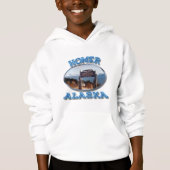 HOMER, ALASKA HOODIE (Vorderseite)