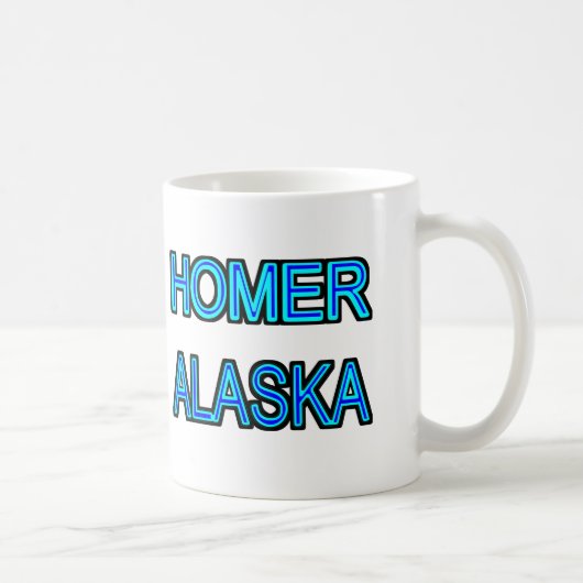 Homer Alaska Kaffeetasse (Rechts)