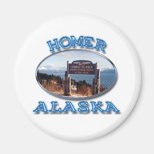 HOMER, ALASKA MAGNET (Vorne)