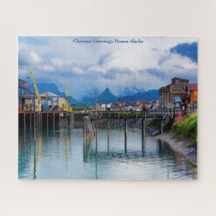 Homer Alaska Weihnachtsgrüße Puzzle