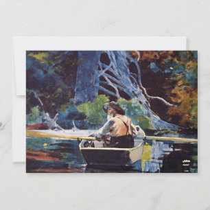 Homer - Andirondack Guide, berühmtes Bild, Karte