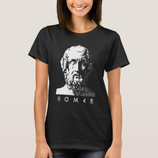 Homer Antiker griechischer Dichter Iliad Odyssey G T-Shirt