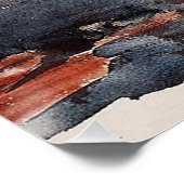 Homer - Bass, Fisch, feine Kunst, Poster (Ecke)