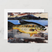 Homer - Bass Postkarte (Vorne/Hinten)