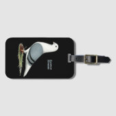 Homer Blue Saddle Gepäckanhänger (Vorderseite (Horizontal))