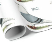 Homer Blue Saddle Geschenkpapier (Rolleneckpunkt)