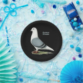 Homer Blue Saddle Pappteller (Party)